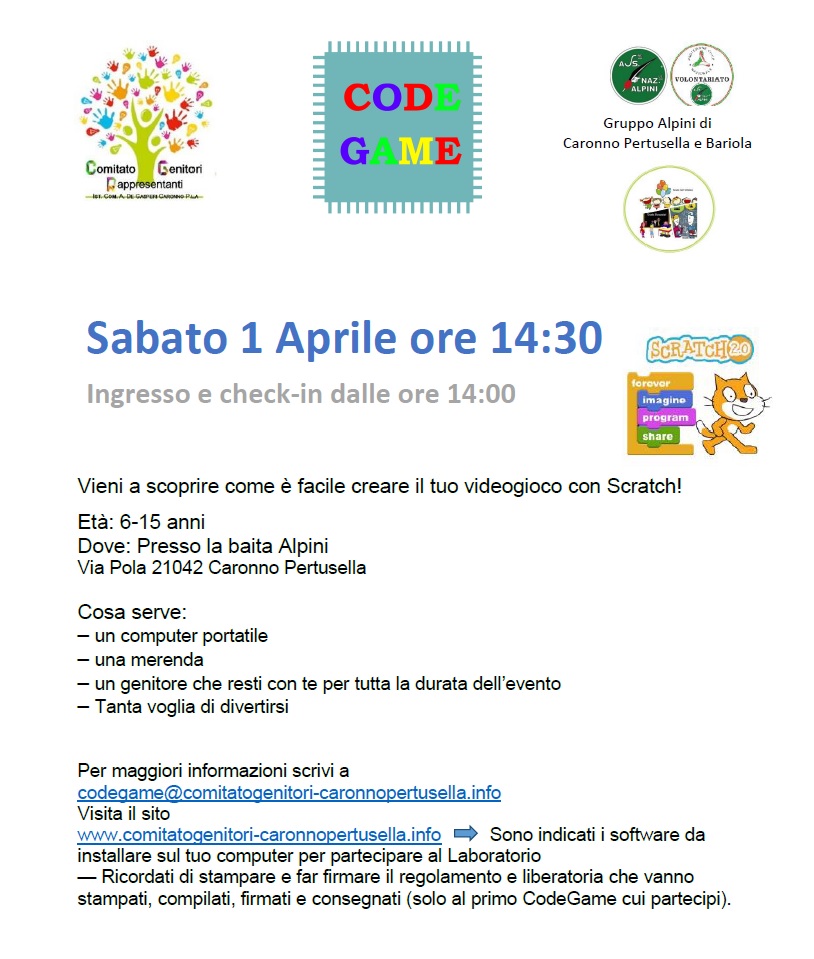 codegame Volantino